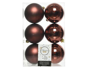 sunshineindustries - Shatterproof Garnet Ball Ornament, Set of 6