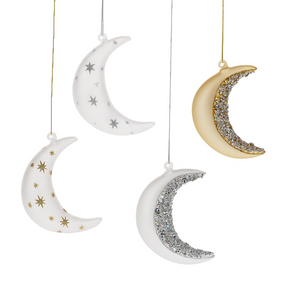 sunshineindustries - Glass Crescent Moon Ornament