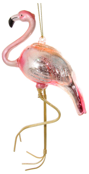 sunshineindustries - Glass Flamingo Ornament