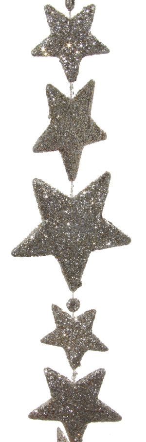 sunshineindustries - Glittered Star Garland