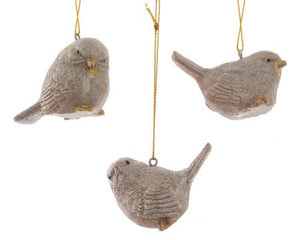 sunshineindustries - Taupe Bird Ornament