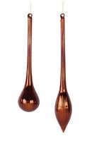 sunshineindustries - Copper Long Drop Glass Ornament