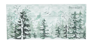 sunshineindustries - Peace on Earth Woodland Wall Plaque
