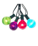 Bright Multi-Color Swirled G50 Light String