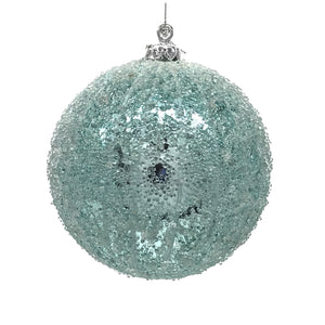Glass Turquoise Tiny Christmas Ornaments, Size: 2.00 Inches at Rs