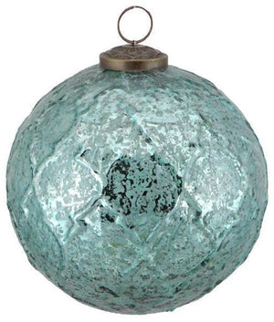 Glass Turquoise Tiny Christmas Ornaments, Size: 2.00 Inches at Rs