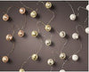 Metal Orb Battery Operated Micro LED String Lights