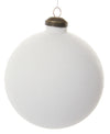 sunshineindustries - White Sugared Ball Ornament