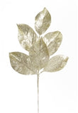 sunshineindustries - Champagne Gold Magnolia Leaf Spray