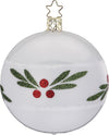 “Ribbon of Leaves” Collectible Glass Ball Ornament