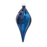 Shatterproof Dark Blue Finial Ornament