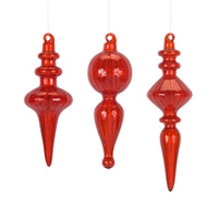 sunshineindustries - Red Glass Drop Ornament