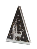 sunshineindustries - LED Glass Deer and Tree Table Piece
