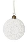 sunshineindustries - White Glass Cushion Ornaments
