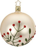“Wildflowers” Collectible Glass Ball Ornament