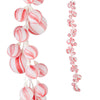 Frosted Peppermint Ball Garland
