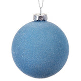 Glass Glitter Ball Ornament, Set of 3