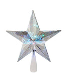 Light-Up Star with Merry Christmas Tree Topper