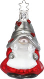 “Agnita” Female Gnome Collectible Glass Ornament
