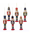 Wooden Nutcracker with Glitter Accents