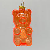 Translucent Glass Gummy Bear Ornament
