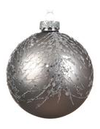 sunshineindustries - Glass Ornament with Glitter Pine Boughs